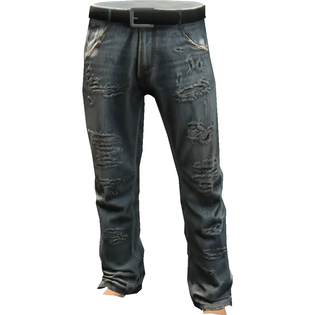 Рваные джинсы