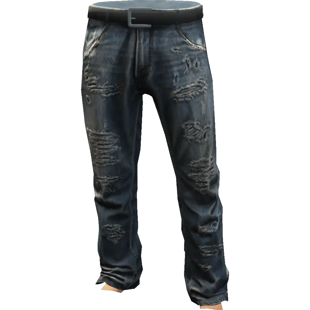 Рваные джинсы