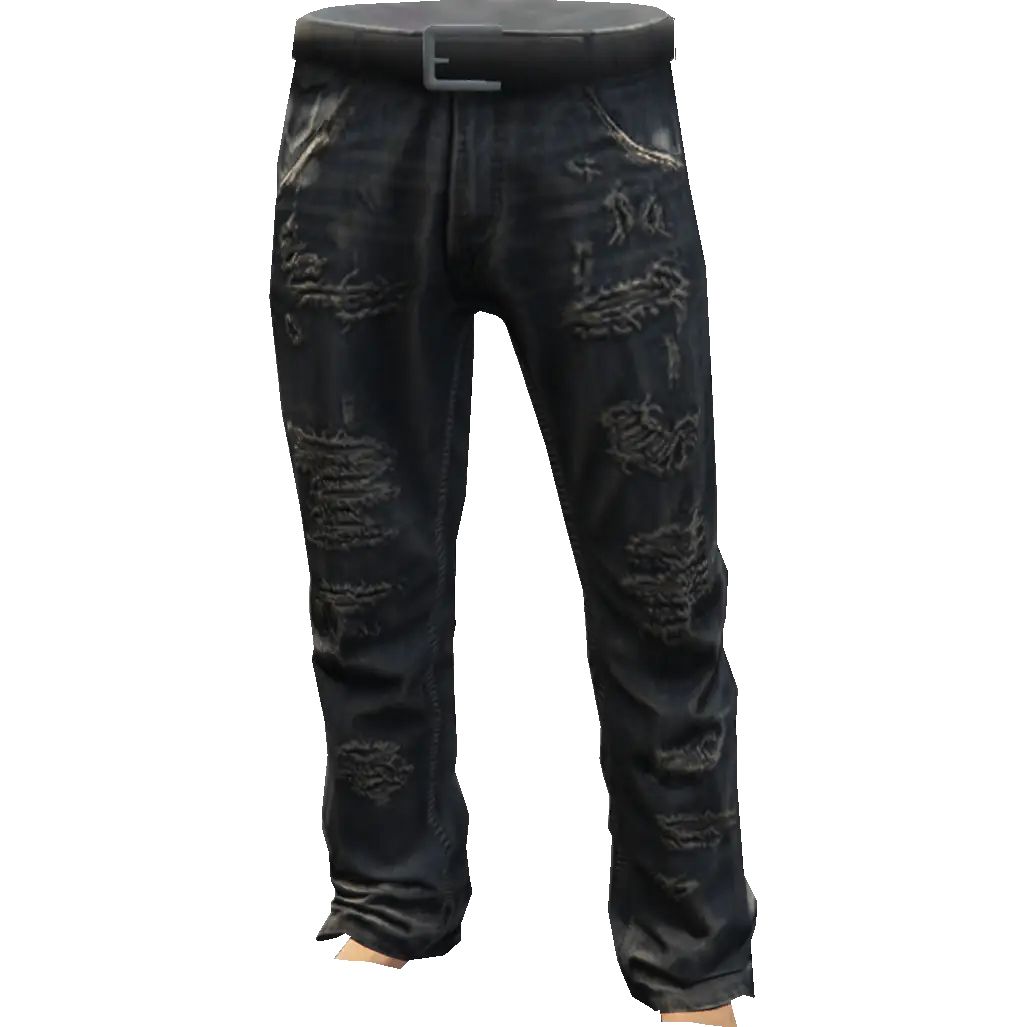 Рваные джинсы