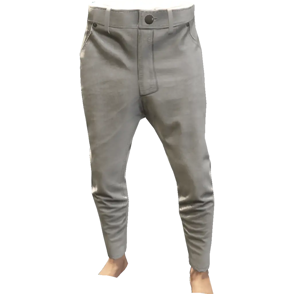 Зауженные джинсы латексные