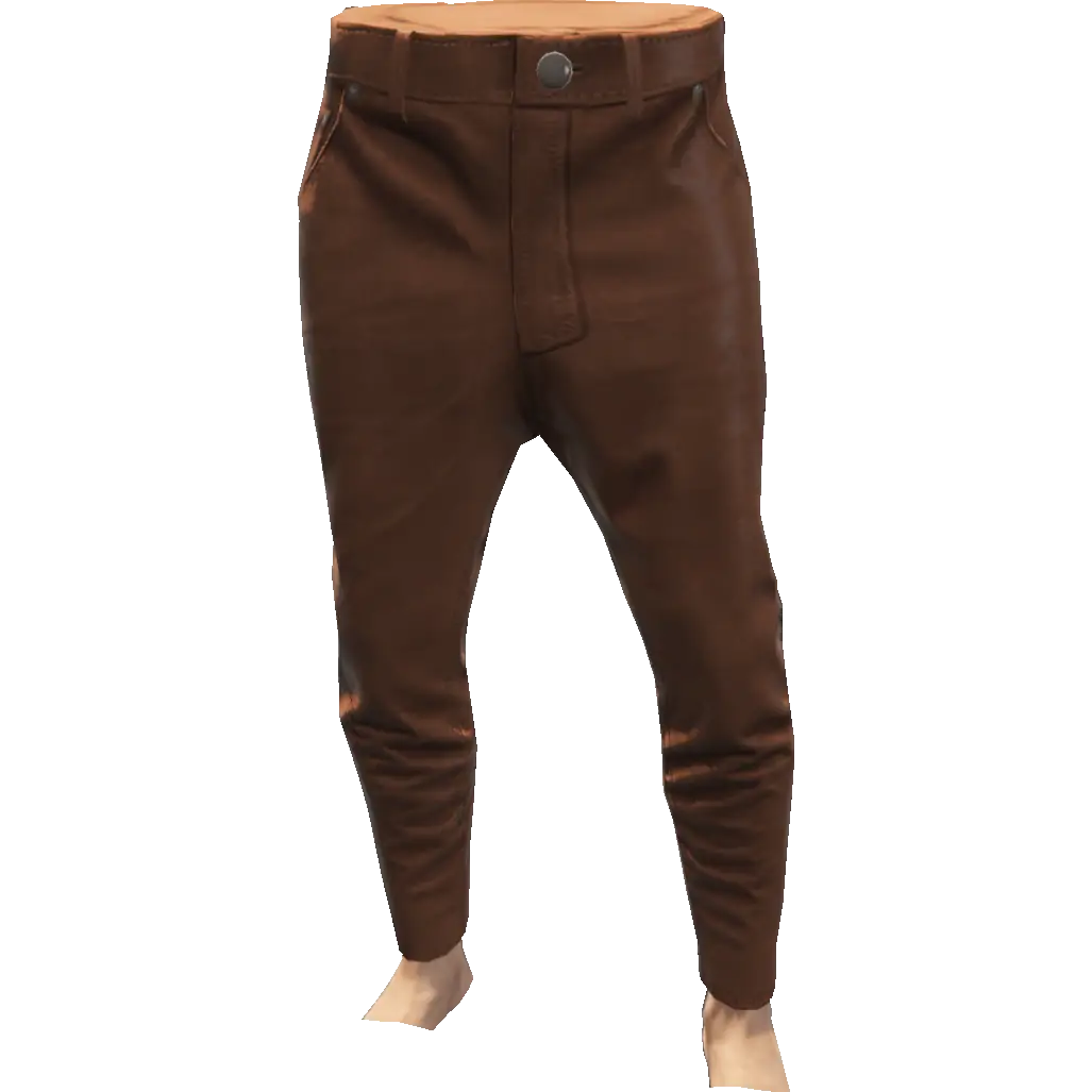 Зауженные джинсы латексные