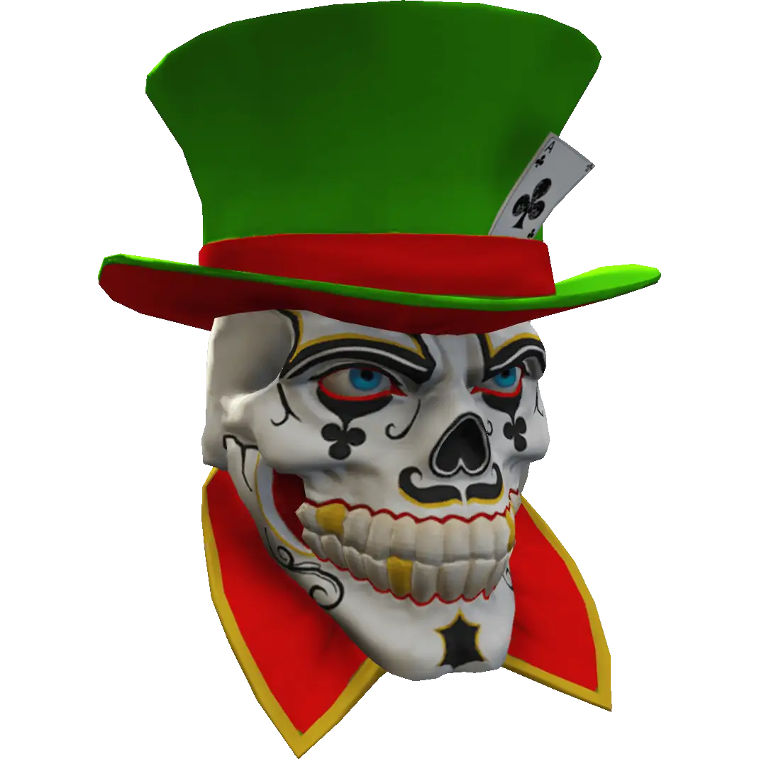 Череп в шляпе