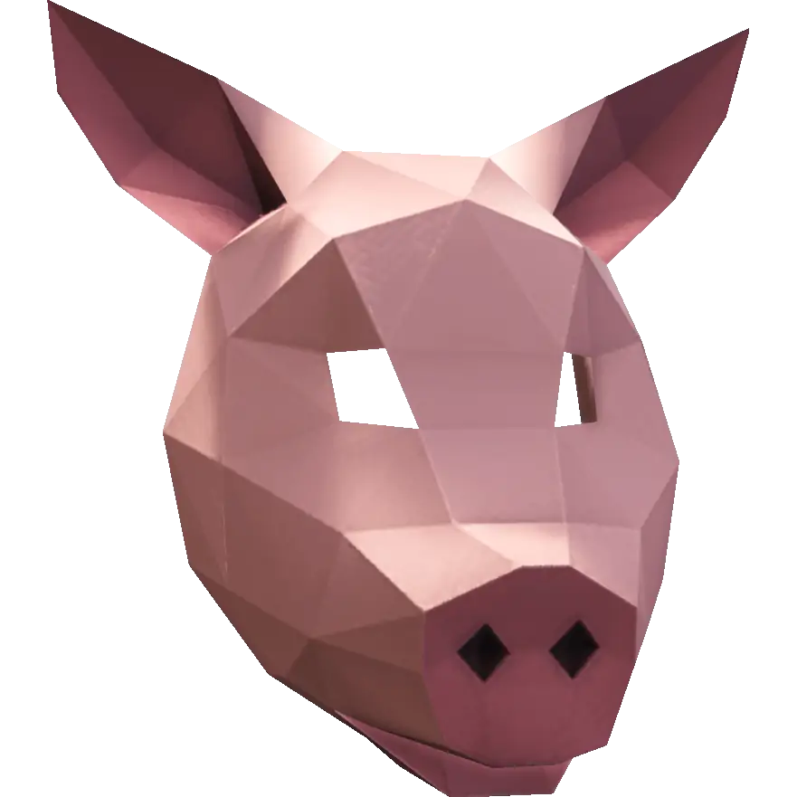 Свинка из мультика