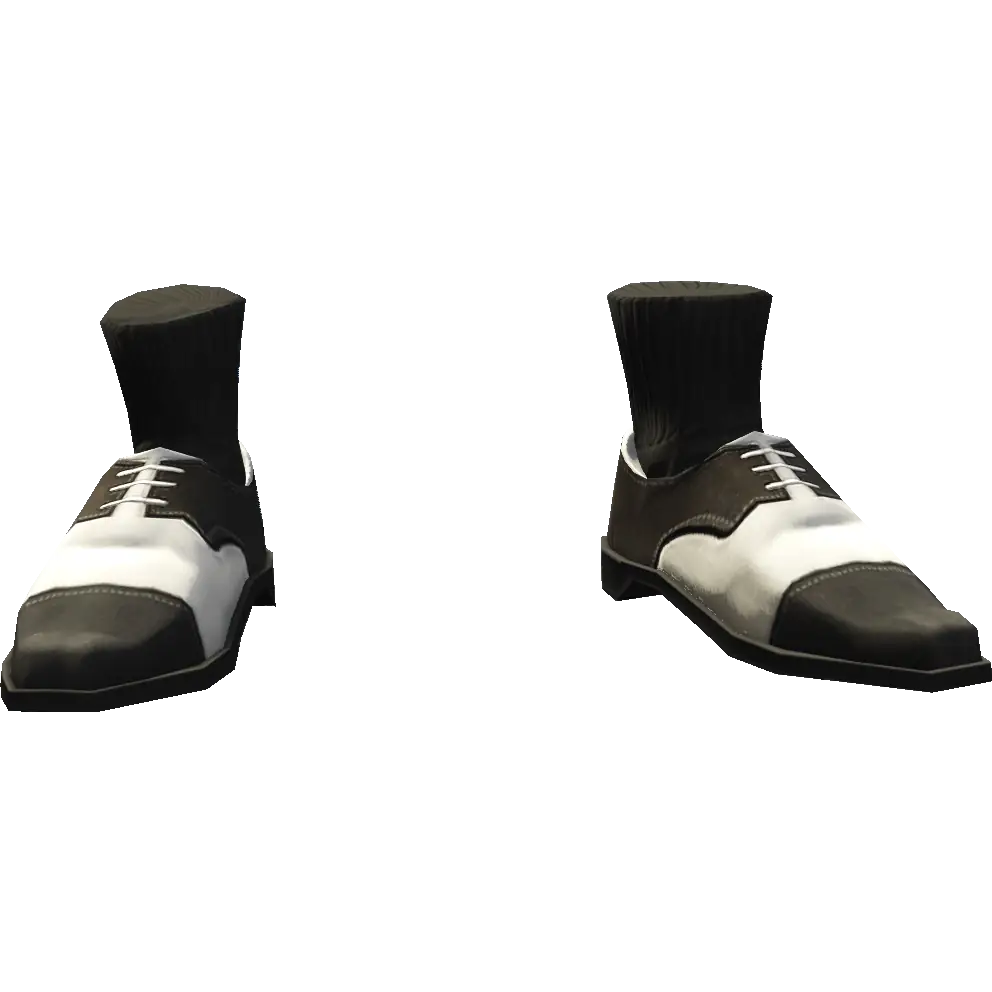 Туфли двухцветные