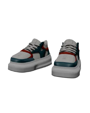 Кроссовки Step Red [1014]