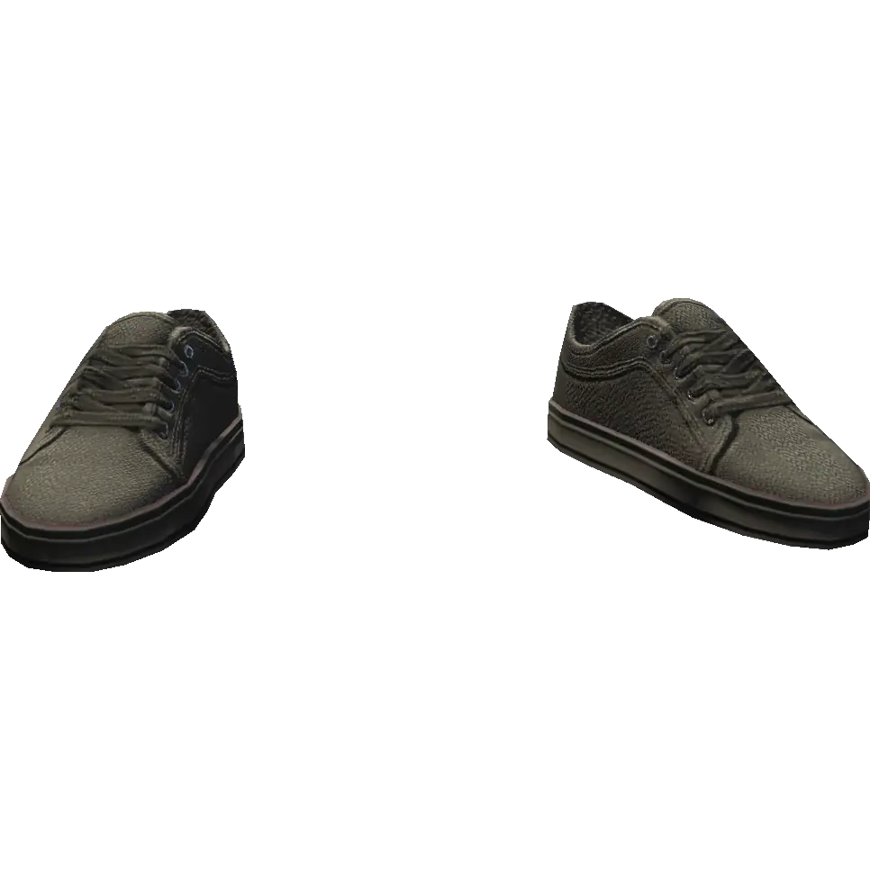 Кеды черные низкие