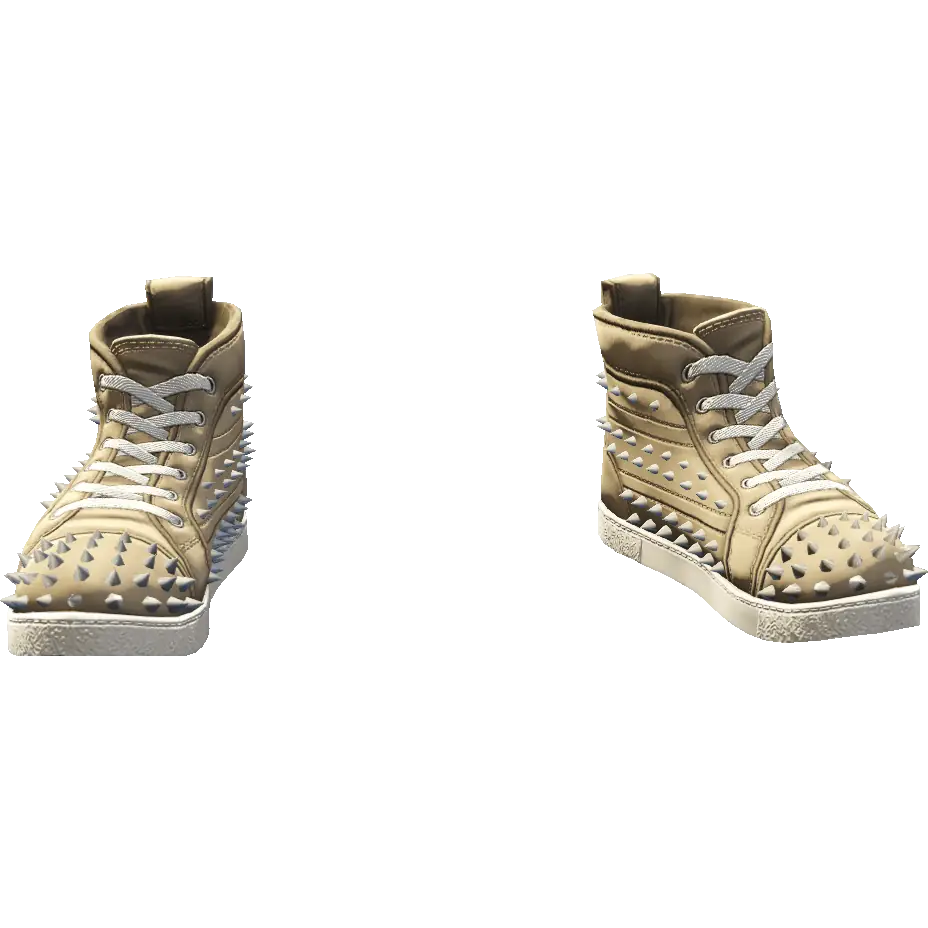 Высокие кроссовки с шипами