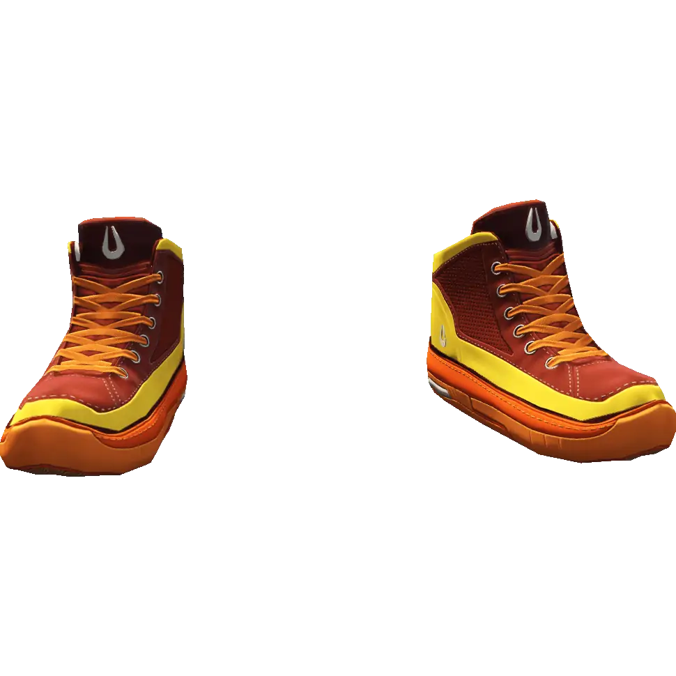 Кроссовки высокие двухцветные