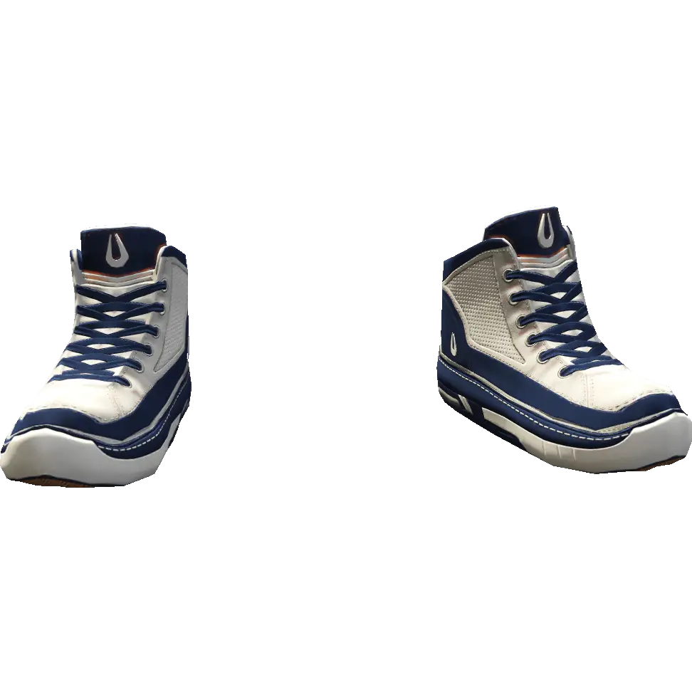 Кроссовки высокие двухцветные