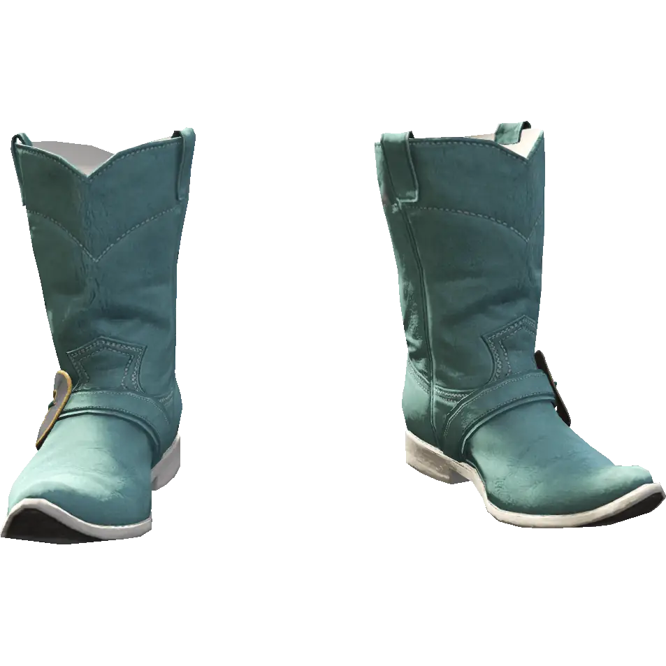 Ковбойские сапоги с застежкой