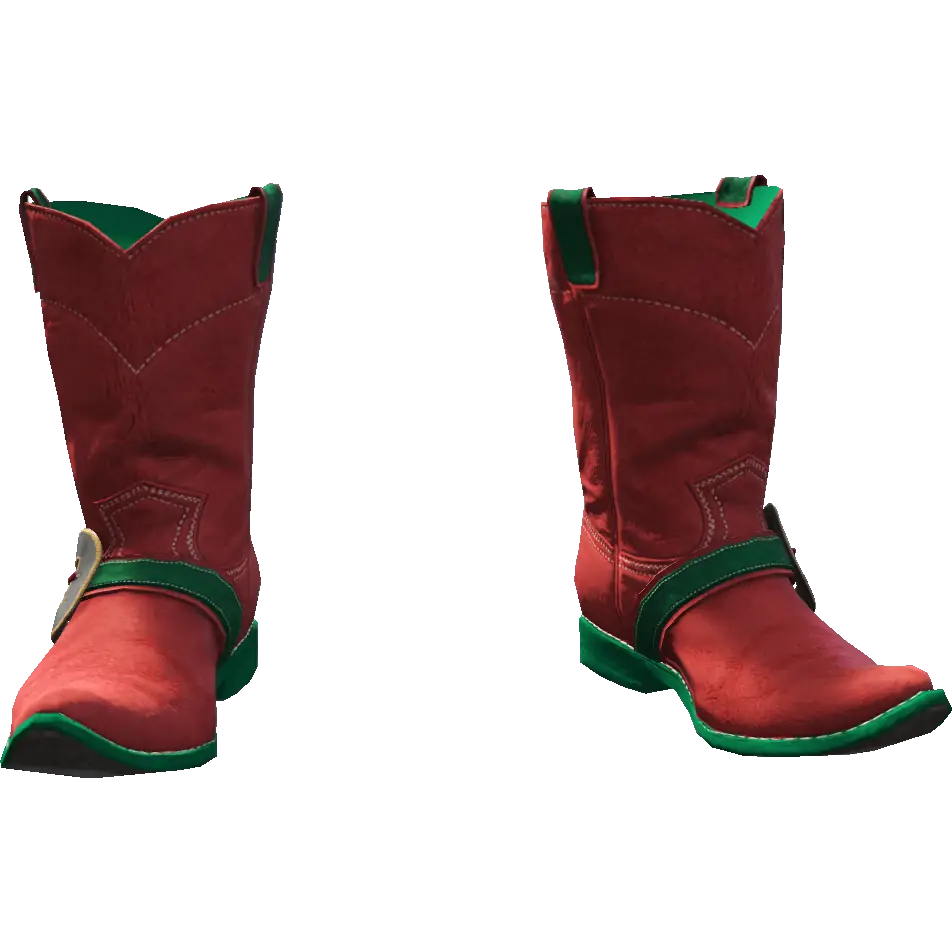 Ковбойские сапоги с застежкой