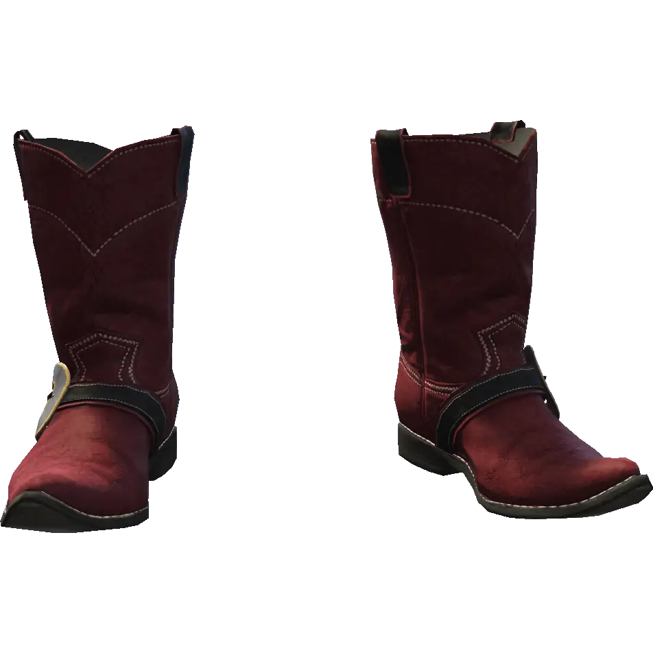 Ковбойские сапоги с застежкой