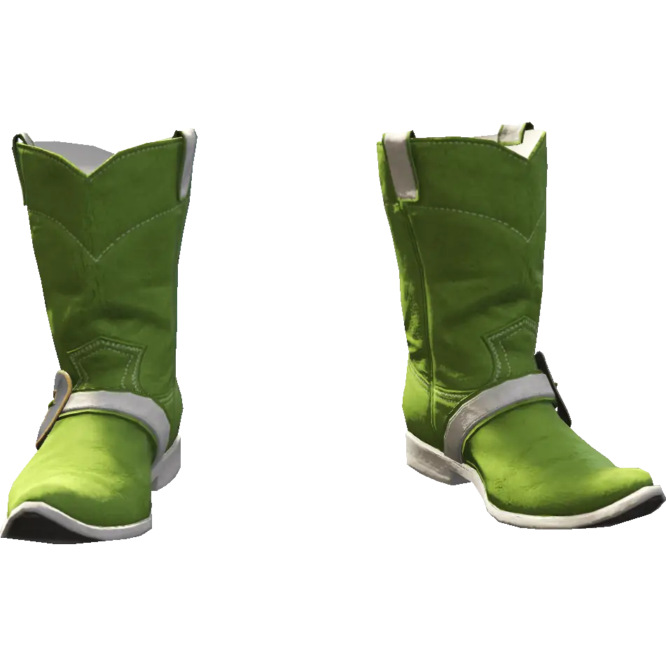 Ковбойские сапоги с застежкой