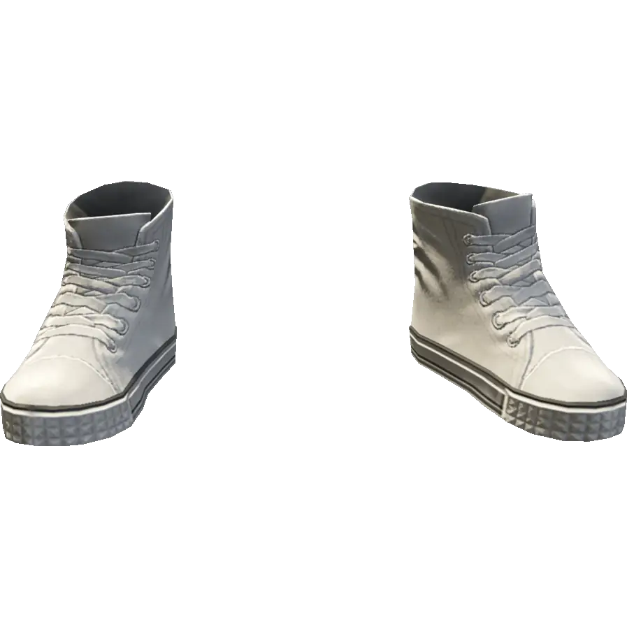 Кеды синие высокие