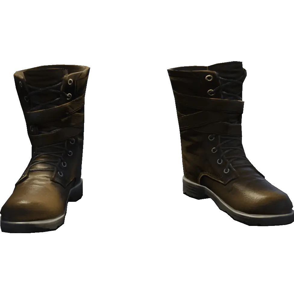 Ботинки байкера высокие