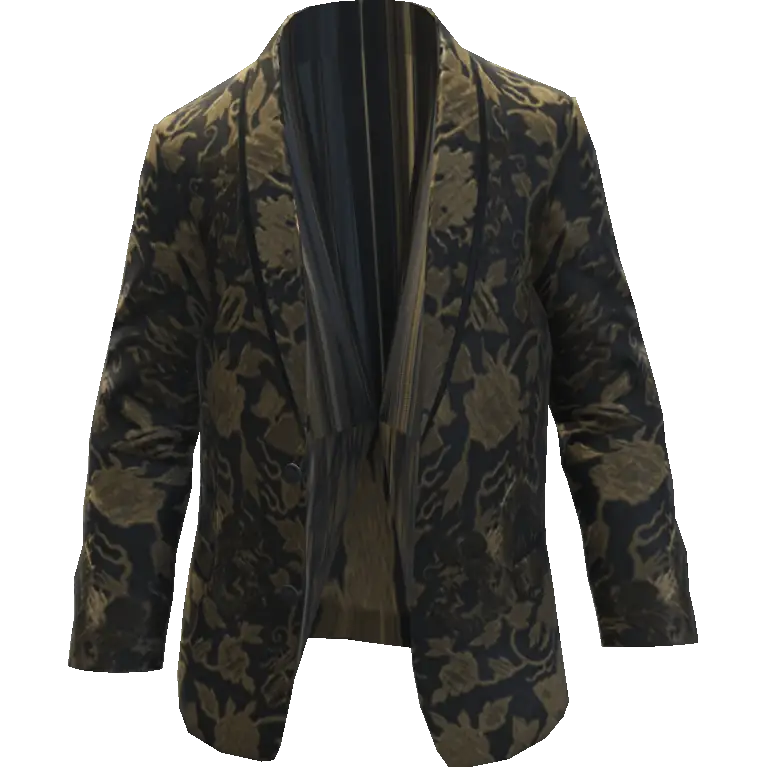 Пиджак с узором лесной