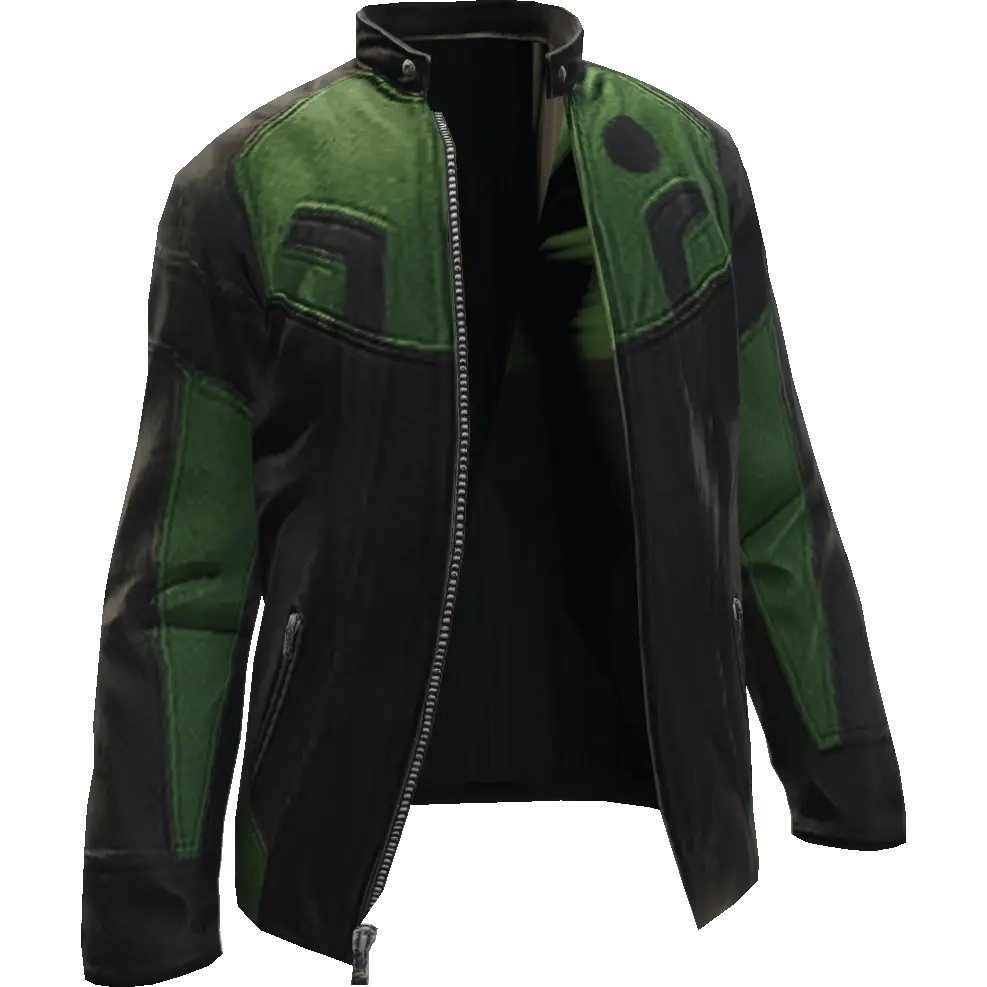 Мотоциклетная куртка со вставками