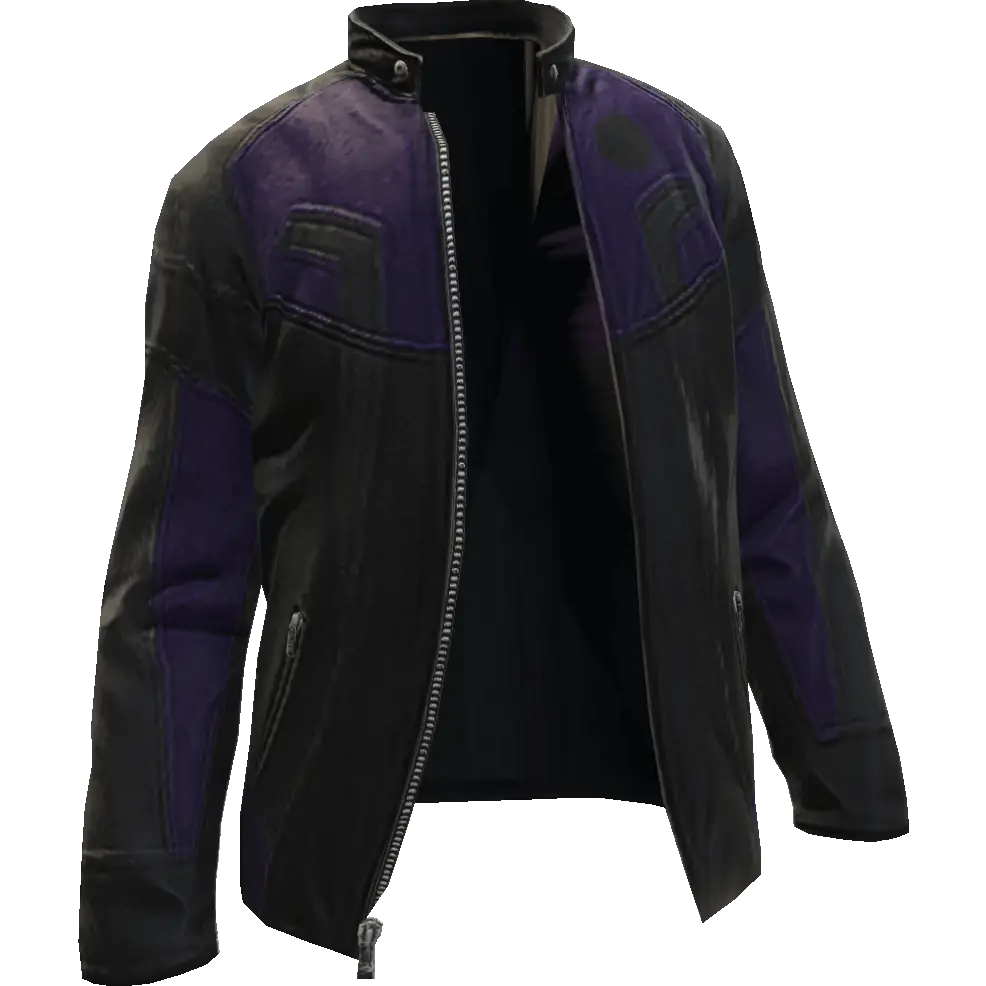 Мотоциклетная куртка со вставками