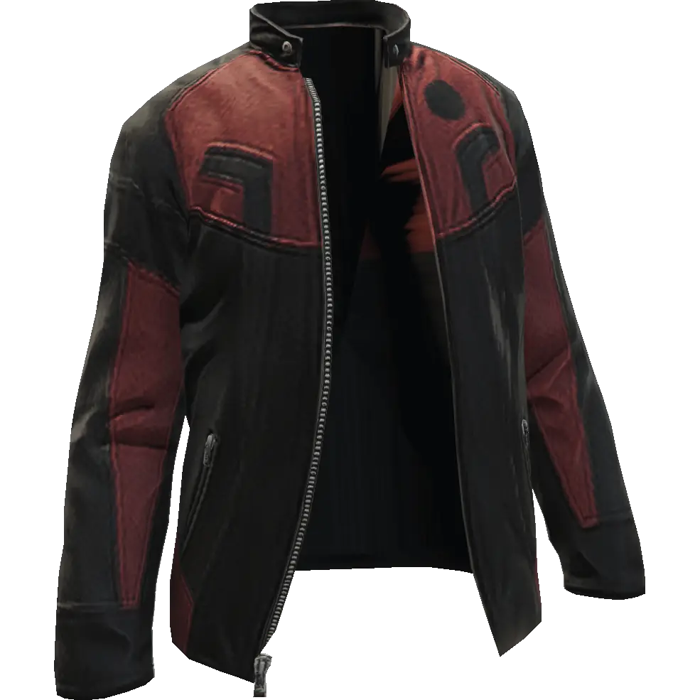 Мотоциклетная куртка со вставками