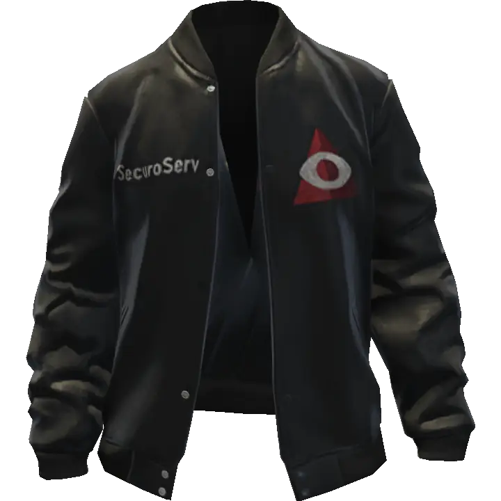 Куртка 'SecuroServ' расстегнута