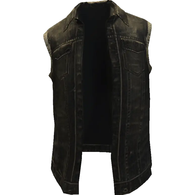 Джинсовая жилетка №2