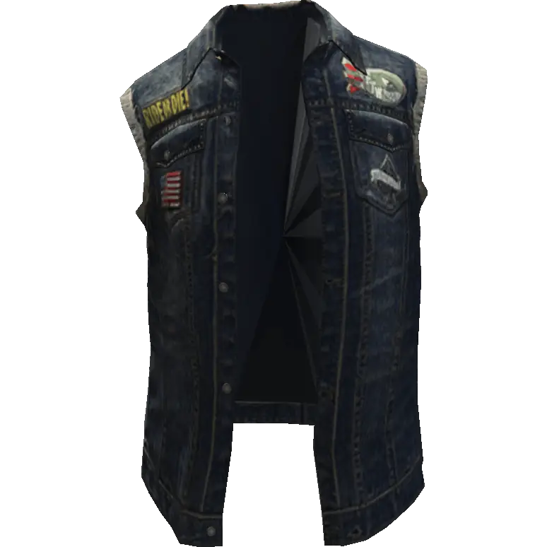 Джинсовая жилетка №2