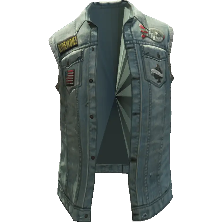 Джинсовая жилетка №2