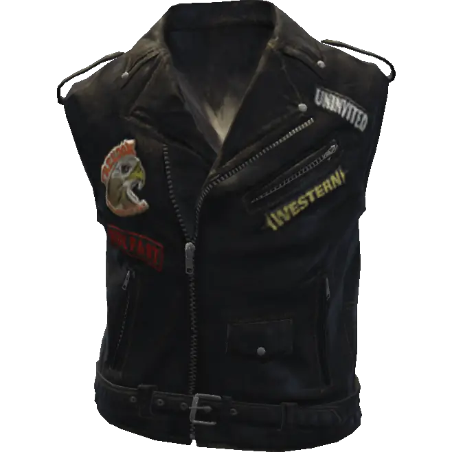 Байкерский жилет