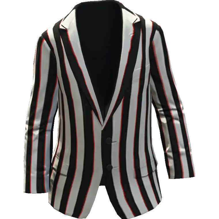 Пиджак в полоску