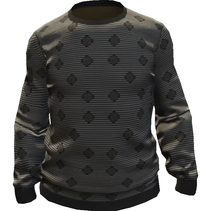 Свитшот в полоску