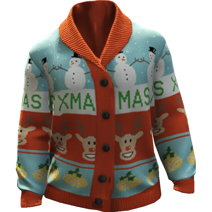 Кофта с ёлками №2