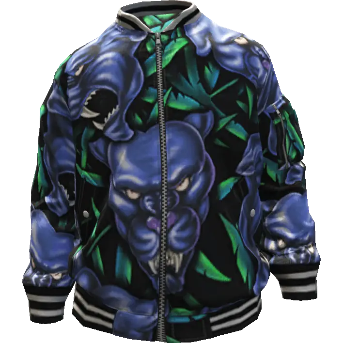 Куртка с пантерами