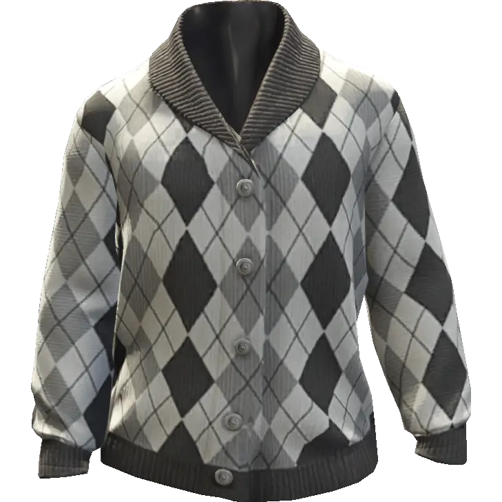 Кофта с пуговицами