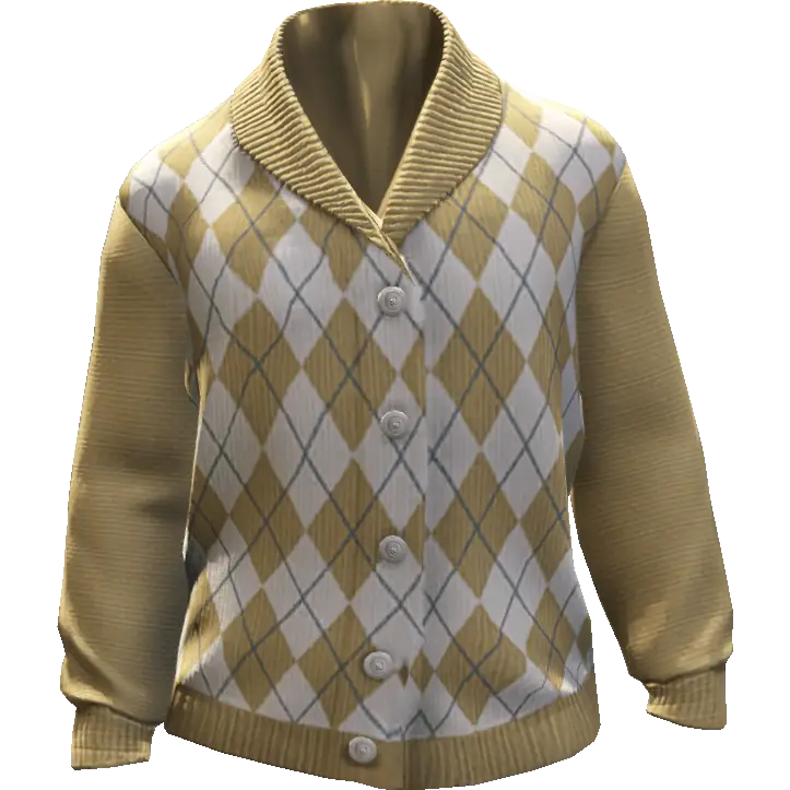 Кофта с пуговицами