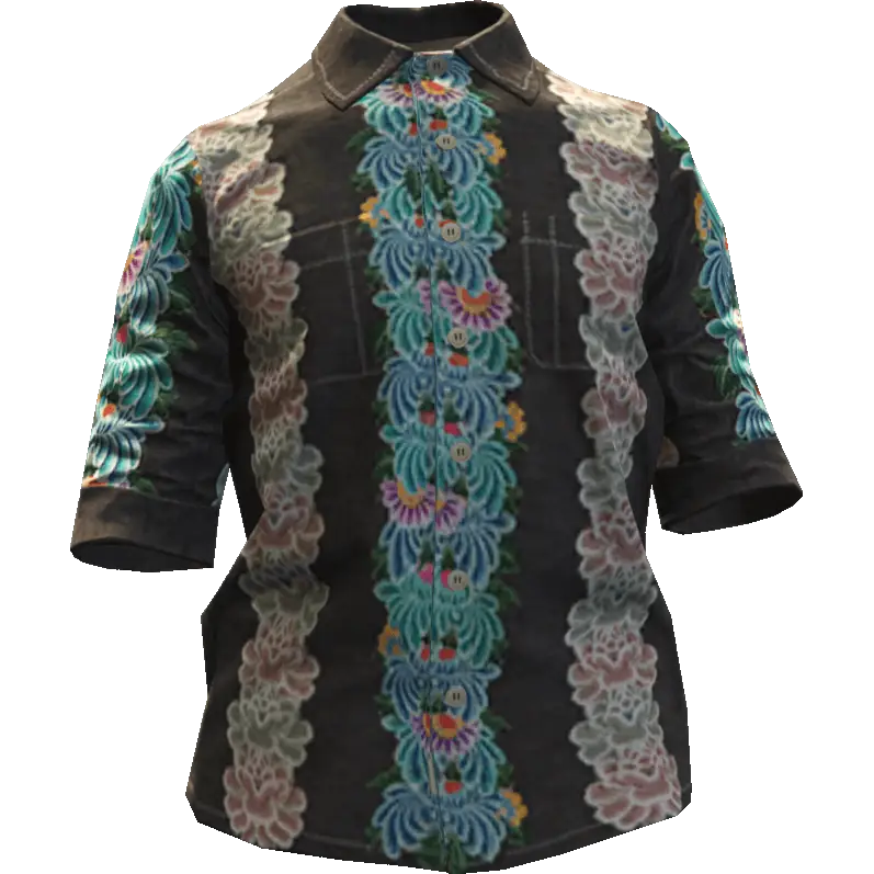 Рубашка с узором