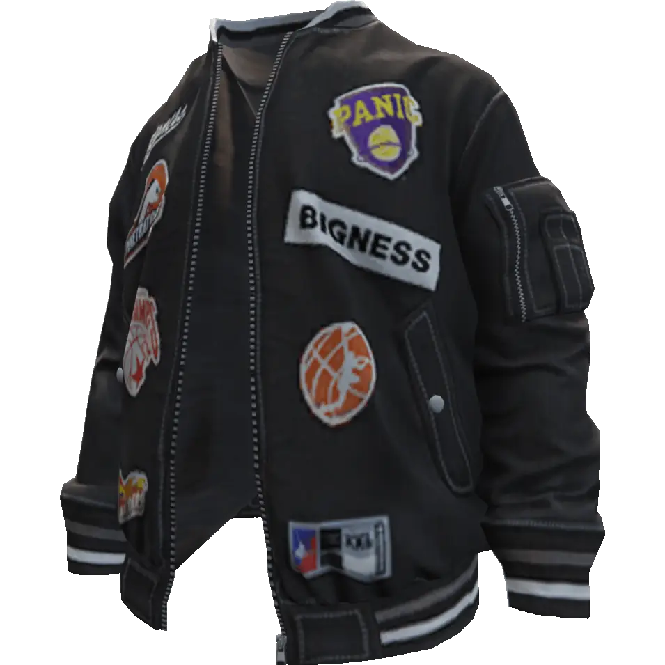 Открытая куртка с пантерами