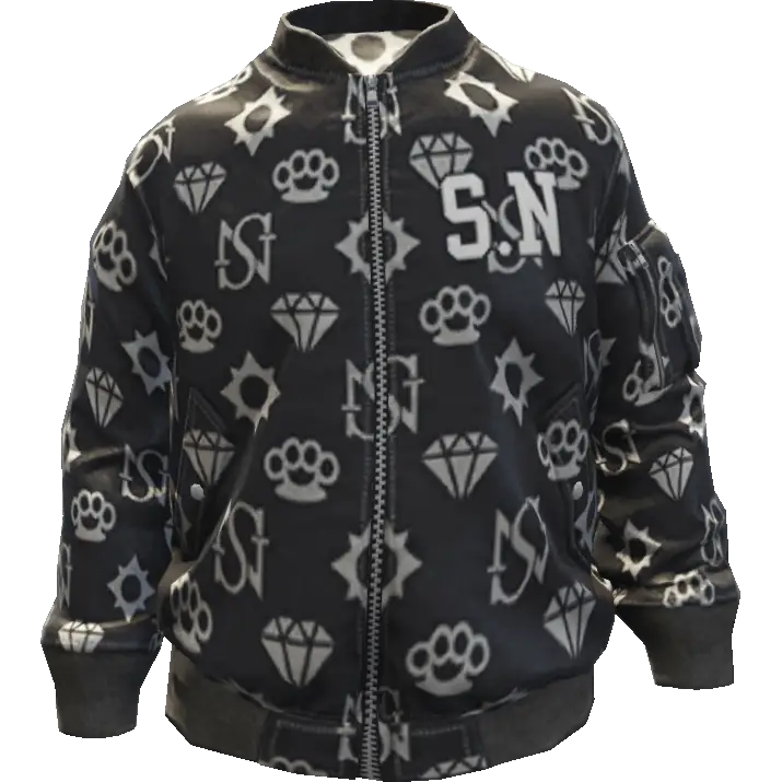 Куртка в кружок