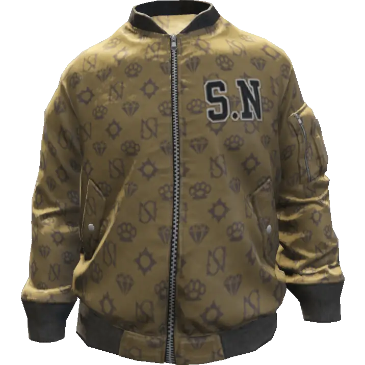 Куртка в кружок