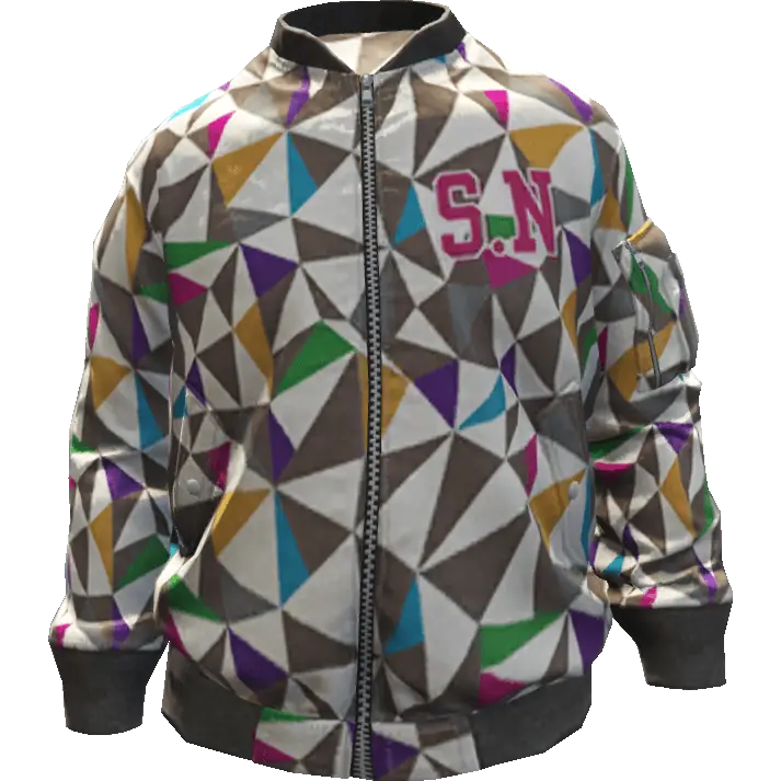 Куртка в кружок