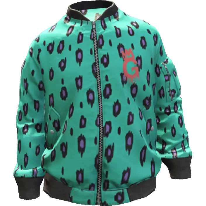 Куртка в кружок