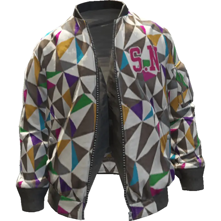 Открытая куртка в кружок