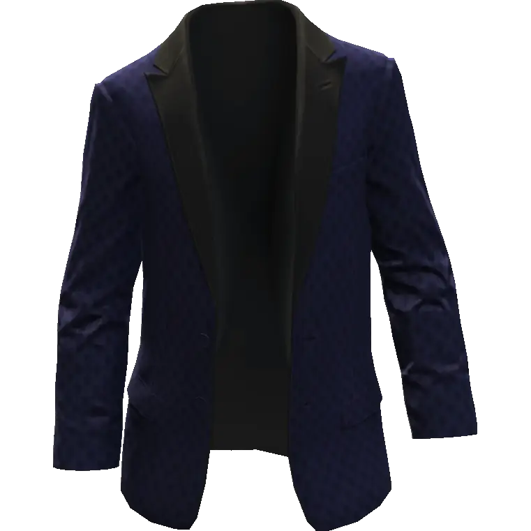 Пиджак с узором открытый