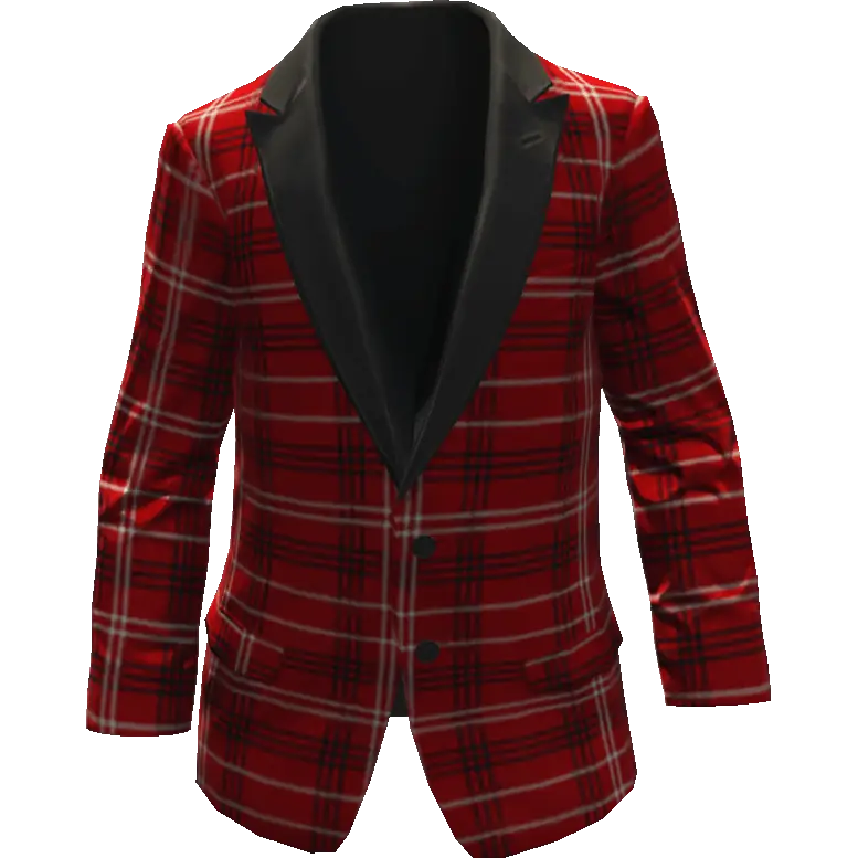 Пиджак с узором закрытый