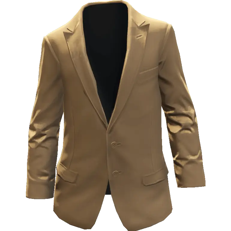 Пиджак с узором закрытый