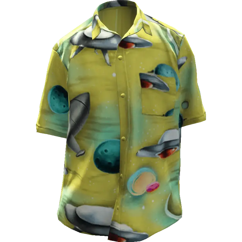 Рубашка с НЛО