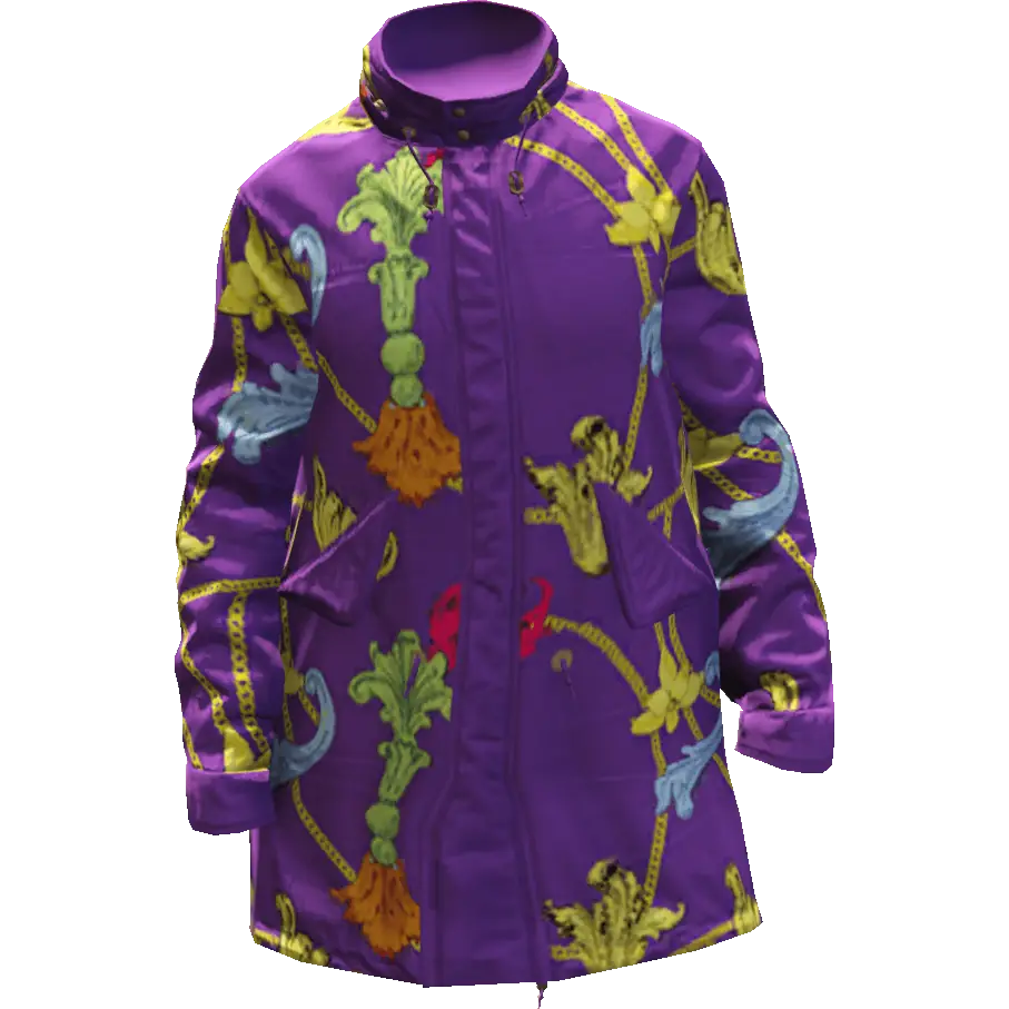 Разноцветная куртка 'Diamond' №1