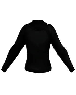 Свитер Yuhwas Black [1551]