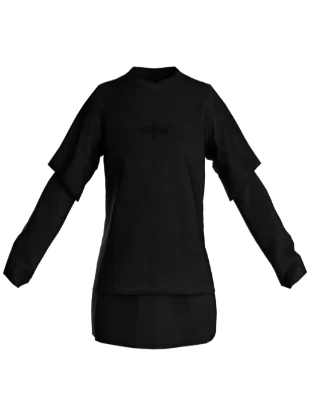 Футболка Eseo Black/Black [1827]