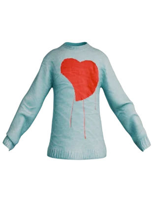 Свитер Heart Lazure [1897]