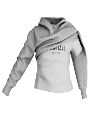 Футболка с худи White [1915]